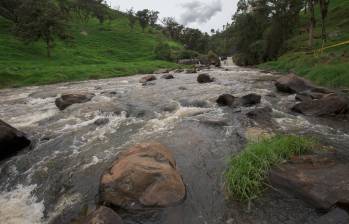 El río Chico será la sede del evento de la zona urbana de este concurso de pesca que se realizará durante dos fines de semana en Belmira, Norte antioqueño. FOTO: DONALDO ZULUAGA.