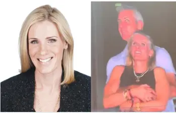 Kristin Cabot es la mujer que aparece en el famoso video viral cuando fue captada junto a su jefe, el CEO de Astronomer, durante un concierto de Coldplay. FOTOS: Tomada de redes sociales y captura de video