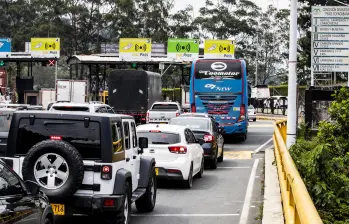 El horario de operación unidireccional del Túnel de Oriente será ampliado desde este fin de semana. FOTO: Jaime Pérez Munévar