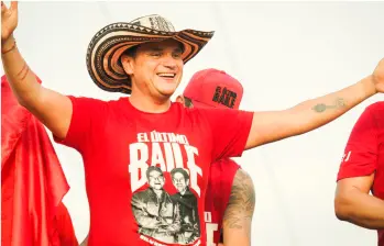 Hace poco Silvestre Dangond fue noticia gracias al multitudinario lanzamiento de El último baile con varios conciertos en Valledupar. FOTO Cortesía José Maestre