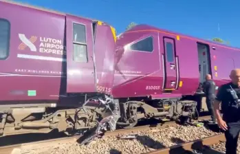 El accidente ferroviario dejó un fallecido y un total de 89 personas heridas, según autoridades. FOTO: Tomado de X: @triffic_stuff_