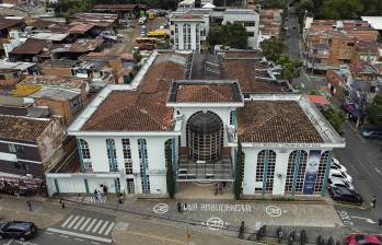 Panorámica del Hospital Venancio Diaz Diaz en Sabaneta. Foto: Manuel Saldarriaga Quintero.