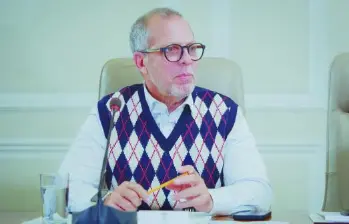 Alfredo Saade fue la persona escogida por el presidente Gustavo Petro para hacer cumplir su orden: que Thomas Greg and Sons no tenga más contratos a partir de septiembre. FOTO Presidencia 