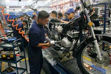 La empresa, ensamblando motos en Colombia, rebajó los costos e hizo que acceder a una motocicleta fuera posible para muchas personas. FOTO el colombiano