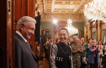 Andrés Manuel López Obrador junto a la presidenta electa de México, Claudia Sheinbaum. FOTO X @lopezobrador_