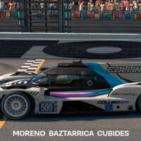 Este fue el auto virtual con el que Pedro Juan Moreno se llevó la victoria. FOTO CORTESÍA PEDRO JUAN MORENO