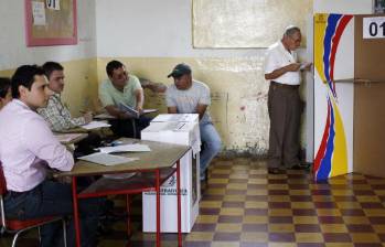 Más de 1,4 millones de colombianos están habilitados para votar en el exterior durante las elecciones presidenciales de 2026. FOTO: Manuel Saldarriaga. 