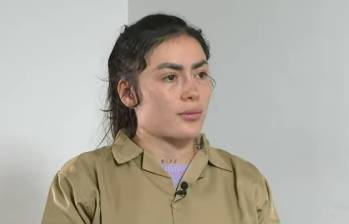 Daneidy Barrera Rojas, conocida como Epa Colombia, sostiene que estuvo mal asesorada por parte de su defensa y que su delito no constituye el componente de terrorismo, cargo que aceptó en el juicio. FOTO: captura de video Noticias Caracol