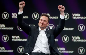 Elon Musk aumentó su fortuna en un 85% en el último año. FOTO Getty 
