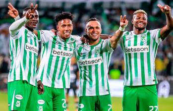 Atlético Nacional, previo al juego de ida de la Superliga, goleó a Once Caldas 4-0 el pasado sábado en Medellín. FOTO: Jaime Pérez