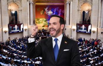 Diferentes propuestas del Ejecutivo se disputan las mayorías para ser aprobadas por el Congreso de la República. FOTO Presidencia - MONTAJE El Colombiano