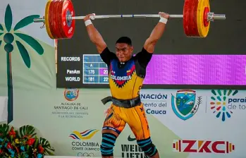 Marcos Alejandro Bonilla, entre las figuras de Colombia en el Panamericano. FOTO Cortesía Secretaría del Deporte y Recreación de Cali