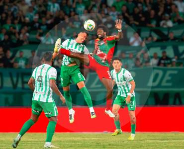 Nacional lo buscó con el alma, pero Silveira y la mala fortuna firmaron el 1-1 ante Junior; vea los goles