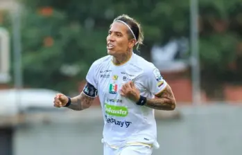 Dayro Moreno quien marcó los dos goles de Once Caldas en su visita a Independiente del Valle, será titular este miércoles en Palogrande. FOTO CAMILO SUÁREZ 