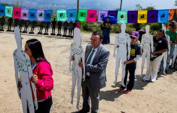 Este anuncio se produce en el marco de la conmemoración del primer aniversario del hallazgo de dos cuerpos en La Escombrera, ocurrido el 18 de diciembre de 2024, un hecho que marcó un antes y un después en la ciudad. FOTO: Julio Herrera
