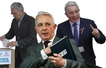 El exmandatario (2002-2010) fue condenado por los delitos de fraude procesal y soborno en actuación penal como persona determinante. FOTO Cortesía