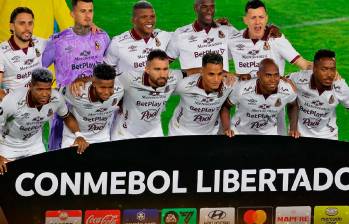 Los jugadores de Tolima carecieron de buen fútbol, y al final se despidieron de la Libertadores. FOTO: Tomada de X @CONMEBOL