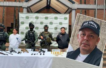 Alias “Jonás” y “Aléx Mentiras” fueron detenidos por la Policía en Antioquia; este último es familiar de Juan Carlos Mesa Vallejo (“Tom”), vocero de las bandas criminales del Valle de Aburrá.