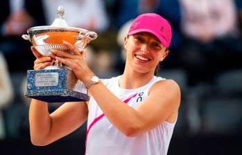 La tenista número uno del ranquin mundial, Iga Swiatek, conquistó por tercera vez en su carrera el torneo WTA 1000 de Roma. FOTO TOMADA @iga_swiatek