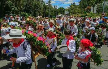La Feria de las Flores inició el 1 de agosto y terminará el 10. FOTO Camilo Suárez