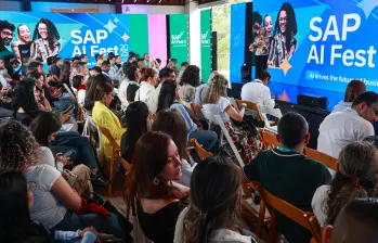 Evento SAP AI Fest 2025 desarrollado en el Museo del Castillo, Medellín. Foto: Cortesía