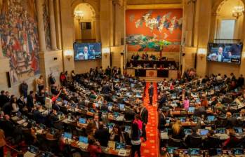 Este miércoles, la Cámara de Representantes retomó discusión alrededor de la reforma a la salud del gobierno de Gustavo Petro. FOTO colprensa