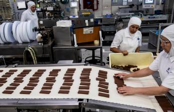 La Fabrica Nacional de Chocolates compra cerca del 52% de la producción nacional de cacao en Colombia. FOTO CORTESÍA LÚKER. 