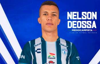 Nelson Deossa espera dejar huella en el fútbol mexicano. FOTO X-PACHUCA