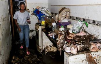 Las viviendas ubicadas en los primeros pisos fueron las que resultaron más afectadas. Foto: Jaime Pérez Munévar