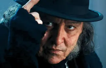 Así luce Johnny Depp en Ebenezer, su nueva película. FOTO: Paramount Pictures.
