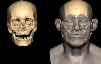 La ascendencia del hombre se remonta a Medio Oriente, la primera evidencia antropológica de migración hacia el creciente imperio desde el Este. FOTO Liverpool John Moores University