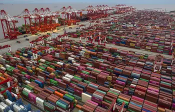 El transporte de contenedores es el sector de más crecimiento en los primeros meses del año. Foto: Getty 