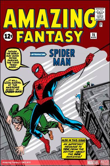 Así lució el primer cómic de Spider-Man en 1962. FOTO Cortesía Marvel.