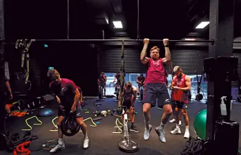 El sector fitness se consolida como un negocio en expansión en el país. El 51% de colombianos hace ejercicio. FOTO el colombiano