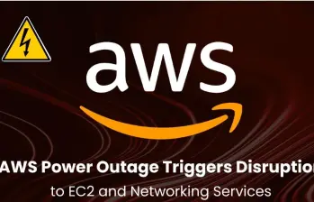 Amazon Web Services (AMZN) registró una interrupción en sus servicios luego de que varios objetos no identificados impactaran uno de sus centros de datos en los Emiratos Árabes Unidos, provocando un incendio en las instalaciones. FOTO: @The_Cyber_News