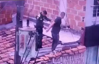 El hombre, de 21 años, fue dejado a disposición de la Fiscalía General de la Nación. FOTO Policía Metropolitana 