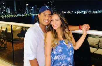 Laura Ojeda y su espooso Nicolás Petro. Foto: Instagram
