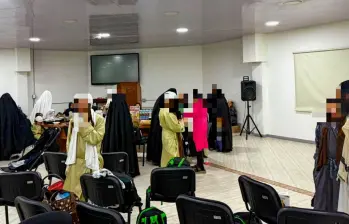 Autoridades migratorias adelantan trámites de expulsión de los integrantes de la secta Lev Tahor. FOTO: Cortesía Migración Colombia