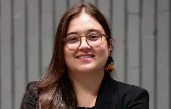 Ana María Patiño es la nueva directora de la Orquesta Filarmónica de Medellín. FOTO Manuel Saldarriaga Quintero