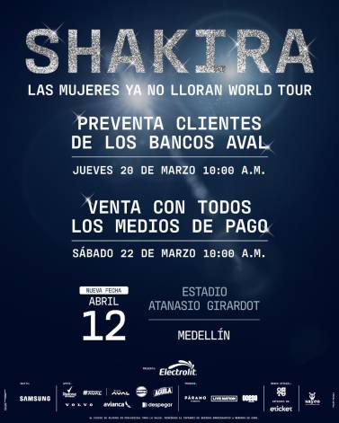 ¡Pilas! Ya salieron fechas de preventa y venta general de las boletas