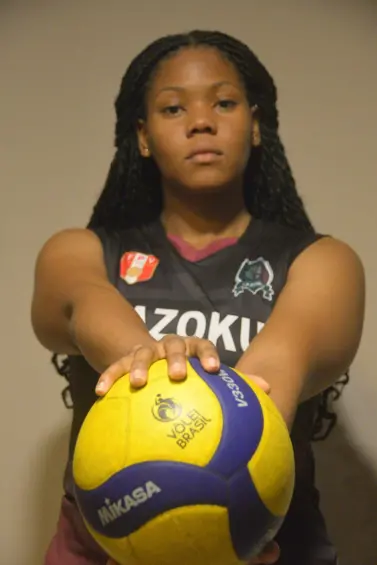 Su primer contrato profesional fue hecho con la liga peruana de voleibol. Imagen: suministrada.