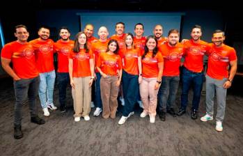 Este es el grupo de médicos que estará en la Maratón de Medellín acompañando a los participantes de las diferentes categorías que competirán este sábado y domingo. FOTO CORTESÍA