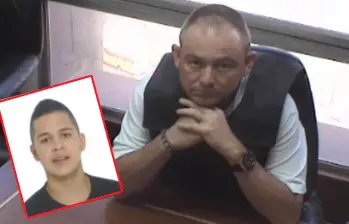 José Leonardo Muñoz Martínez (“Douglas”), jefe histórico de las bandas “la Terraza” y “la Oficina”, y su hijo Daniel Muñoz Olaya (recuadro). FOTOS: Cortesía