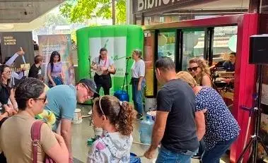 Desde septiembre se vienen cumpliendo actividades para promover la vida saludable. FOTO: METRO