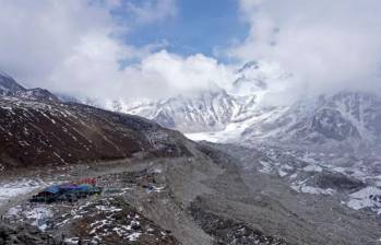 Lugar cerca al Monte Everest y referencia de donde choco el helicóptero. FOTO: Getty