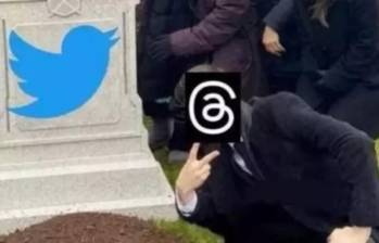 Los memes tras la competencia entre Threads y Twitter. FOTO: Twitter 
