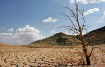 Terreno seco tras los efectos del fenómeno de El Niño. FOTO: Cortesía
