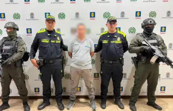 Alias ‘Mono Milicio’, principal explosivista del Frente 36 y hombre cercano a ‘Primo Gay’, fue capturado este fin de semana. Foto: cortesía 