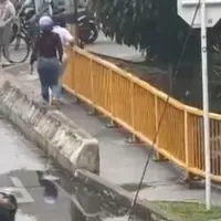 En Medellín: hallaron un cadáver por la canalización de Los Molinos.