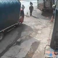 Camión chocado embistió a tres hombres en Santa Rosa de Osos
